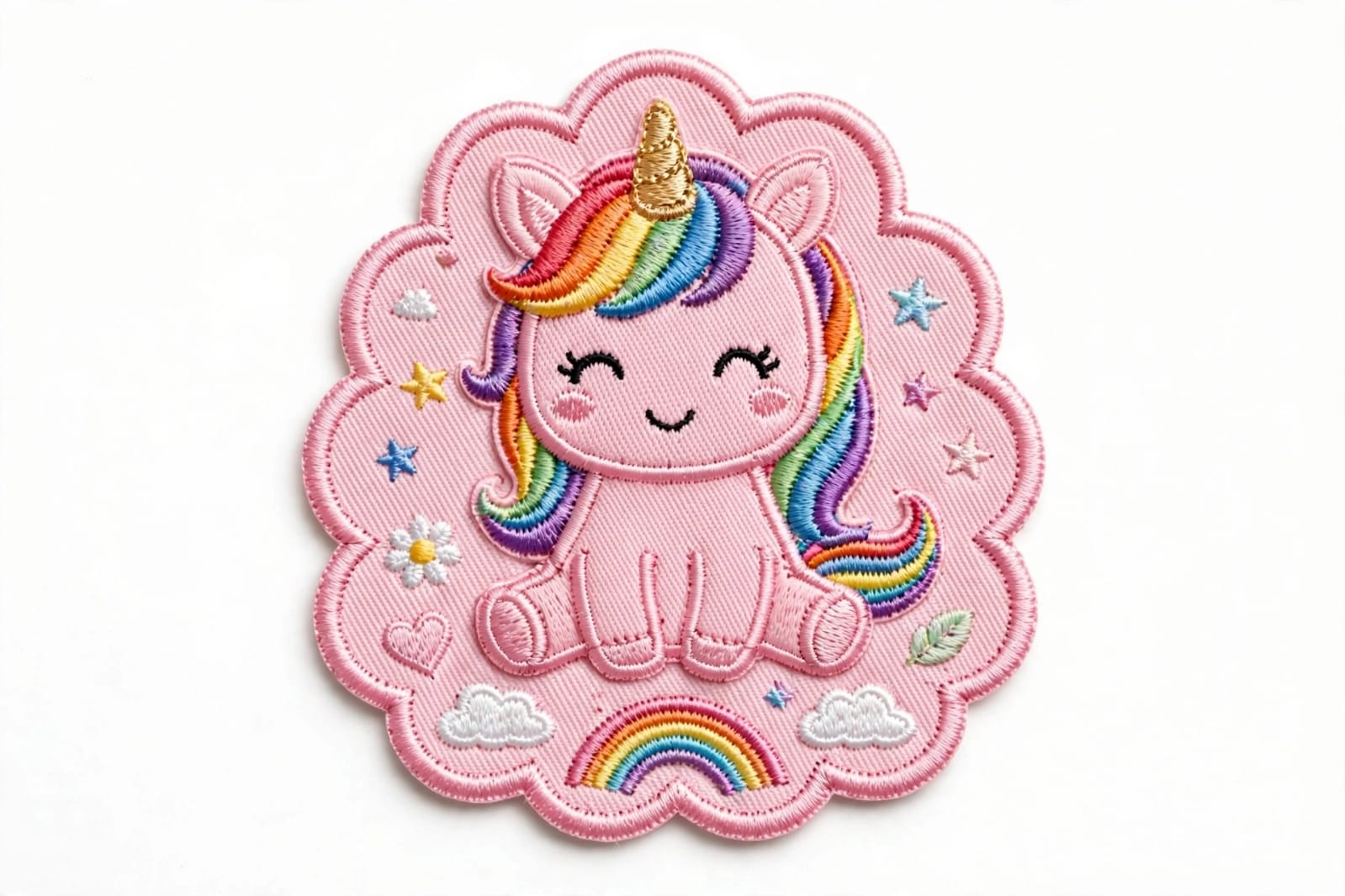 Professional applique embroidery digitizing - Amaze Punch